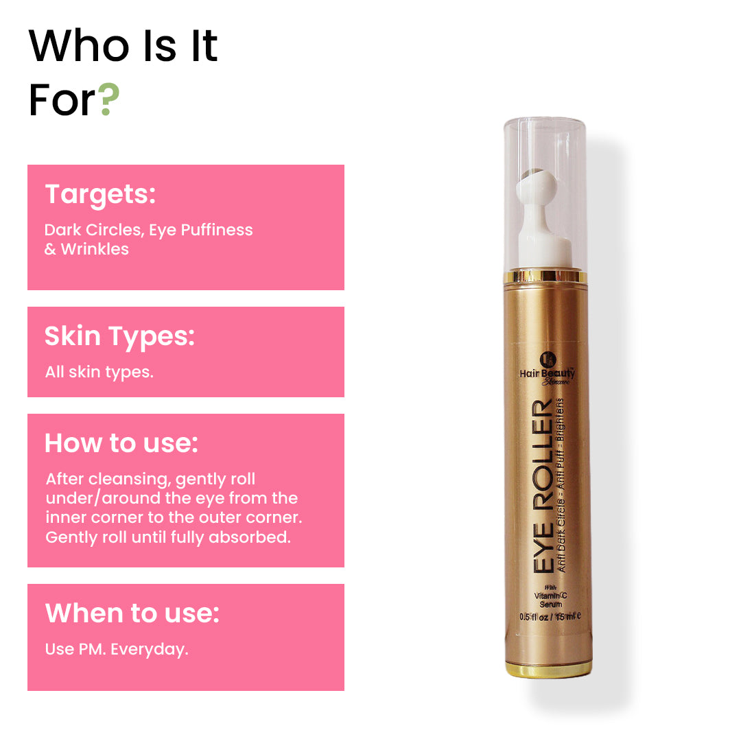 Eye Roller | Visibly Reduces Dark Circles & Puffiness